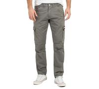 Rock Creek Pantalon cargo H-398 pour homme, gris, 34W / 32L