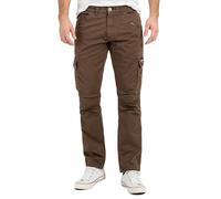 Rock Creek Pantalon cargo H-398 pour homme, marron, 44W / 32L