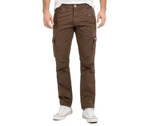 Rock Creek Pantalon cargo pour homme H-398, marron, 32W / 32L