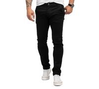 Rock Creek Pantalon chino H-379 pour homme, Noir , 30W / 30L