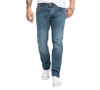 Rock Creek Pantalon jeans pour homme Denim Bleu Jeans RC-2098 T29-T44, 30W / 32L