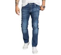 Rock Creek Pantalon jeans pour homme Denim Bleu RC-2098 tailles W29 à W44, 36W / 36L