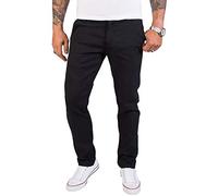 Rock Creek RC-21-54 Pantalon chino coupe slim pour homme, Noir , 40W x 34L