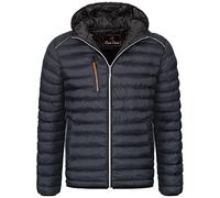 Rock Creek Veste matelassée pour homme H-317, gris foncé, S