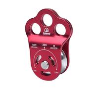 Rock Descent Hardware - Système de rigage portable en alliage de 3000 kg avec une résistance maximale, bloc de levage haute performance | Configuration professionnelle de protection contre les chutes