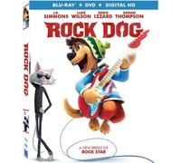 Rock Dog [Blu-Ray] With Dvd, 2 Pack, Ac-3/Dolby Digital, Digitally Mastered In Hd, Dolby, Digital Theater System, Subtitled