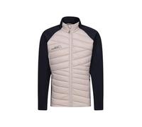 Rock Experience Lancelot Hybrid Man Jacket Veste Technique-Coupe-Vent, Beige/Noir, M Hommes