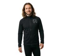 Rock Experience Arrows Mock Neck Full Zip Fleece Noir S Homme