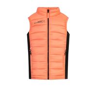Rock Experience REJV00101-C961 FORTUNE HYBRID JUNIOR VEST Jacket Unisex 0711 DESERT FLOWER+0208 CAVIAR 8/128