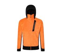 Rock Experience REMC02681-C950 Blizzard Tech Hoodie Man Fleece Sweatshirt Homme 0615 PERSIMMON Orange+0208 Caviar S