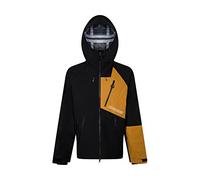 Rock Experience REMJ08971 ICE THRILLER Jacket Men's 0208 CAVIAR+0517 GOLDEN BROWN S