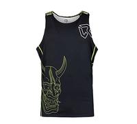 ROCK EXPERIENCE REML00371 Daisuke Vest Men 0208 Caviar + 2134 Safety Yellow L