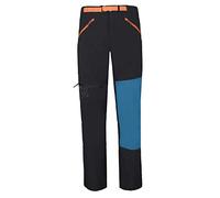 Rock Experience REMP04661 TONGASS Pants Unisex 0208 Caviar+1484 Moroccan Blue+0630 Flame S