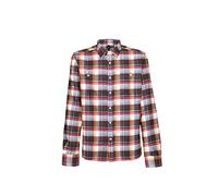 Rock Experience REMS00201 RE.CANAZEI Man T-Shirt Unisex Check Marshmallow+ Sycamore 3XL