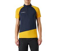 ROCK EXPERIENCE REMT01671 Merlin SS HZ T-Shirt Men 1330 Blue Nights+0531 Old Gold L