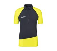 Rock Experience REMT01671 Merlin SS HZ T-Shirt Men's 1323 Ebony+2286 Evening Primrose S