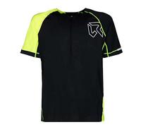 Rock Experience Daisuke Short Sleeve Base Layer Jaune,Gris M Homme