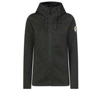 Rock Experience REWC01982-O297 Berna M. Hoodie FZ Woman Fleece Sweatshirt Femme Kombu Green Melange XS