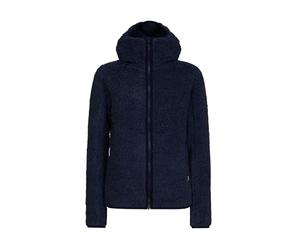 Rock Experience REWC02651-1330 RE.Point Hope Hoodie Woman Fleece Sweatshirt Femme Blue Nights L