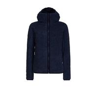 Rock Experience REWC02651-1330 RE.Point Hope Hoodie Woman Fleece Sweatshirt Femme Blue Nights S