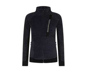 Rock Experience REWC02841-C344 Blizzard Tech Mock Neck Woman Fleece Sweatshirt Femme 1323 Ebony+0208 Caviar S