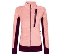 Rock Experience REWC02841-C959 Blizzard Tech Mock Neck Woman Fleece Sweatshirt Femme 0711 Desert Flower+1013 Windsor Wine M