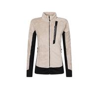 Rock Experience REWC02841-C967 Blizzard Tech Mock Neck Woman Fleece Sweatshirt Femme 0129 Chateau Gray+0208 Caviar S