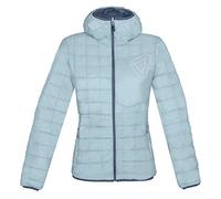 Rock Experience REWJ05731 GOLDEN GATE HOODIE PADDED Jacket Women's 2285 QUIET TIDE+1344 CHINA BLUE L