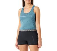 Rock Experience REWP03661 SALATHE' Shorts Pants Women's O007 (Black Melange) + 0208 (Caviar) XL