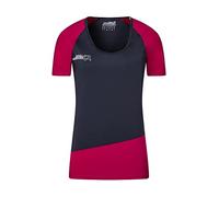 Rock Experience REWT01461 Merlin SS T-Shirt Women's 1330 Blue Nights+2000 Cherries Jubilee M