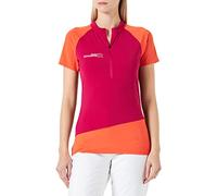 ROCK EXPERIENCE REWT01491 Merlin SS HZ T-Shirt Women 2000 Cherries Jubilee+0630 Flame M