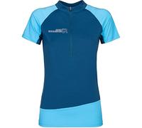 Rock Experience REWT01491 Merlin SS HZ T-Shirt Women's 1484 Moroccan Blue+1371 Aquarius XXL