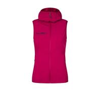 Rock Experience REWV00701 SOLSTICE 2.0 HOODIE SOFTSHELL Sports vest Women's CHERRIES JUBILEE M