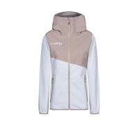 Rock Experience Roof Hoodie Woman Jacket Veste Technique Coupe-Vent, Beige, XXL Femme