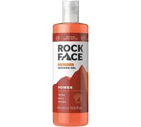 Rock Face Gel Douche Power All In One Pour Homme, 410 Ml, Parfum Oriental Épicé, Convient Aux Cheveux Et Au Corps, Parfum Longue Durée