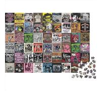 Rock First Puzzles 1000 pièces pour Adultes Puzzle Jeux éducatifs 1000 pièces (75 x 50 cm)