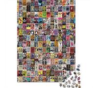 Rock First3 Puzzle 1000 Pièces pour Adultes Unique Décoration Maison Cadeaux 1000 Pièces (38x26cm)