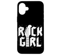 Rock Girls Rock N' Roll Music Illustration Outfit Graphic Coque pour iPhone 16 Plus