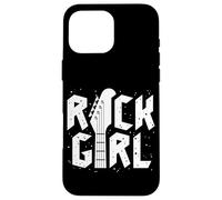 Rock Girls Rock N' Roll Music Illustration Outfit Graphic Coque pour iPhone 16 Pro Max