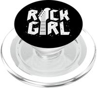 Rock Girls Rock N' Roll Music Illustration Outfit Graphic PopSockets PopGrip pour MagSafe
