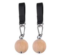 Rock Grip Training Balls - 2 Piece Non Slip Climbing Strength Set, Forearm Exercise Equipment Item, Grip Power Development Accessory Tool, Resistance Workout Performance Enhancer | Barbell Training,