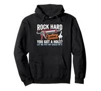 Rock Hard Caulking Services - Funny Saying Guys Humour Men Sweat à Capuche