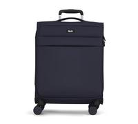 Rock Harper Valise à coque souple - Design léger, élégant et minimaliste - Poignée télescopique, roues pivotantes à 360° et serrure à combinaison TSA - Disponible en noir, gris, bleu marine et beige