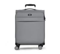 Rock Harper Valise à coque souple - Design léger, élégant et minimaliste - Poignée télescopique, roues pivotantes à 360° et serrure à combinaison TSA - Disponible en noir, gris, bleu marine et beige