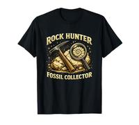 Rock Hunter Fossil Pioche Ammonite Collector T-Shirt