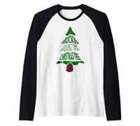 Rock in Around The Christmas Tree Joyeux Noël Manche Raglan