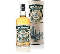 ROCK ISLAND - Blended Whisky Écossais - 46,8 % Alcool - Origine : Highlands - Bouteille 70 cl + Tube