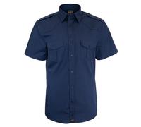 ROCK-IT Apparel Chemise à Manches Courtes pour Hommes - Style Militaire Américain, de Travailleur et Loisirs - Fabriquée en Europe - Tailles S-5XL - Différentes Couleurs