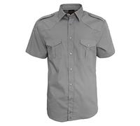 ROCK-IT Apparel Chemise à Manches Courtes pour Hommes - Style Militaire Américain, de Travailleur et Loisirs - Fabriquée en Europe - Tailles S-5XL - Différentes Couleurs