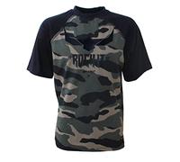 ROCK-IT Apparel Chemise Homme Manches Courtes I Chemise Premium en 100% Coton I avec Col Rond I S-5XL I Chemise avec Logo I De Nombreuses Couleurs, S